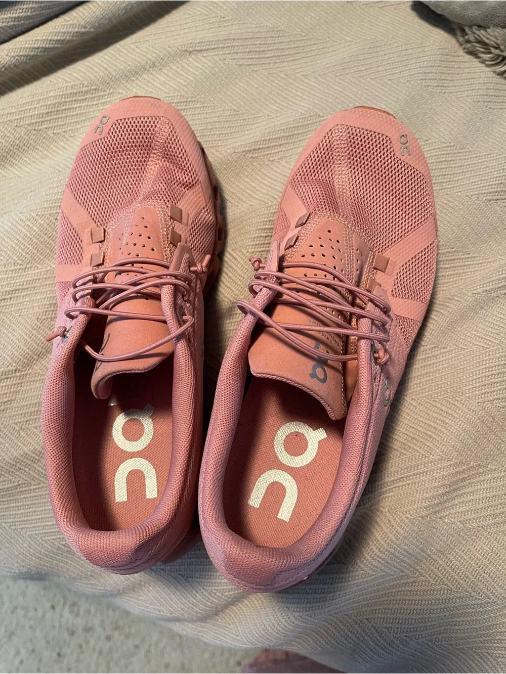 On Running Women's Cloud Sneakers in Rose Pink